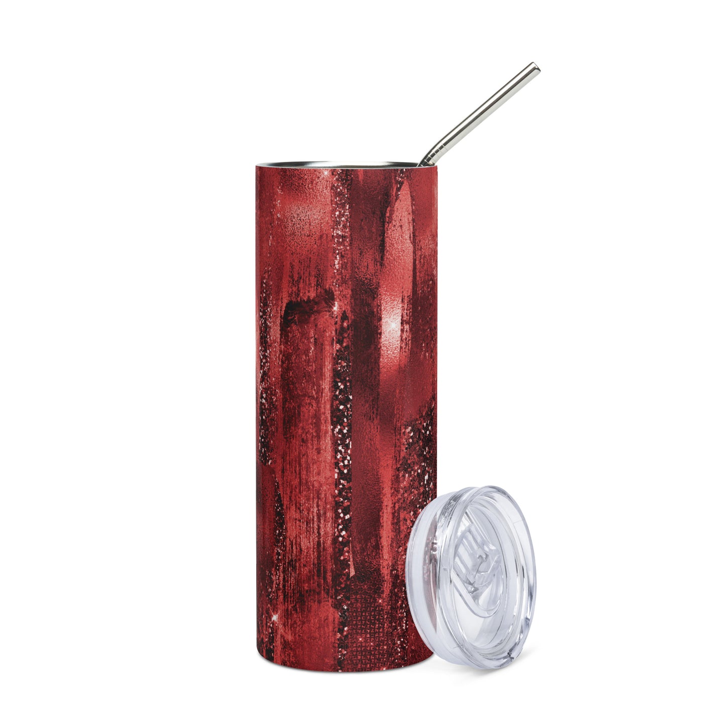 Halloween Witches Brew: Reusable Stainless Steel Water Tumbler w/Straw
