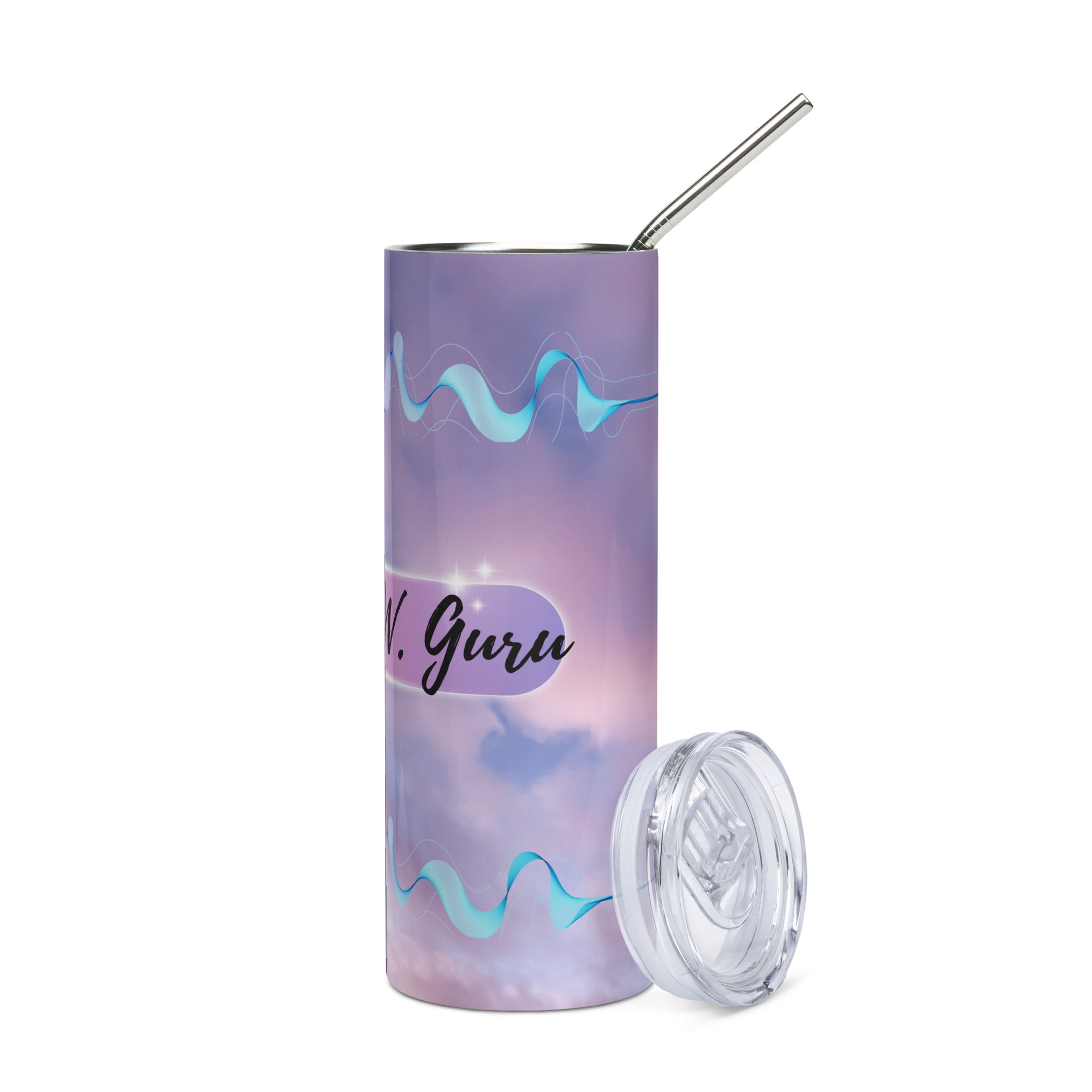 D.A.W. Guru Audio Editor: Voice Over: Reusable Stainless Steel Water Tumbler w/Straw