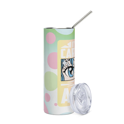 Anime Voice Over: Reusable Stainless Steel Water Tumbler w/Straw