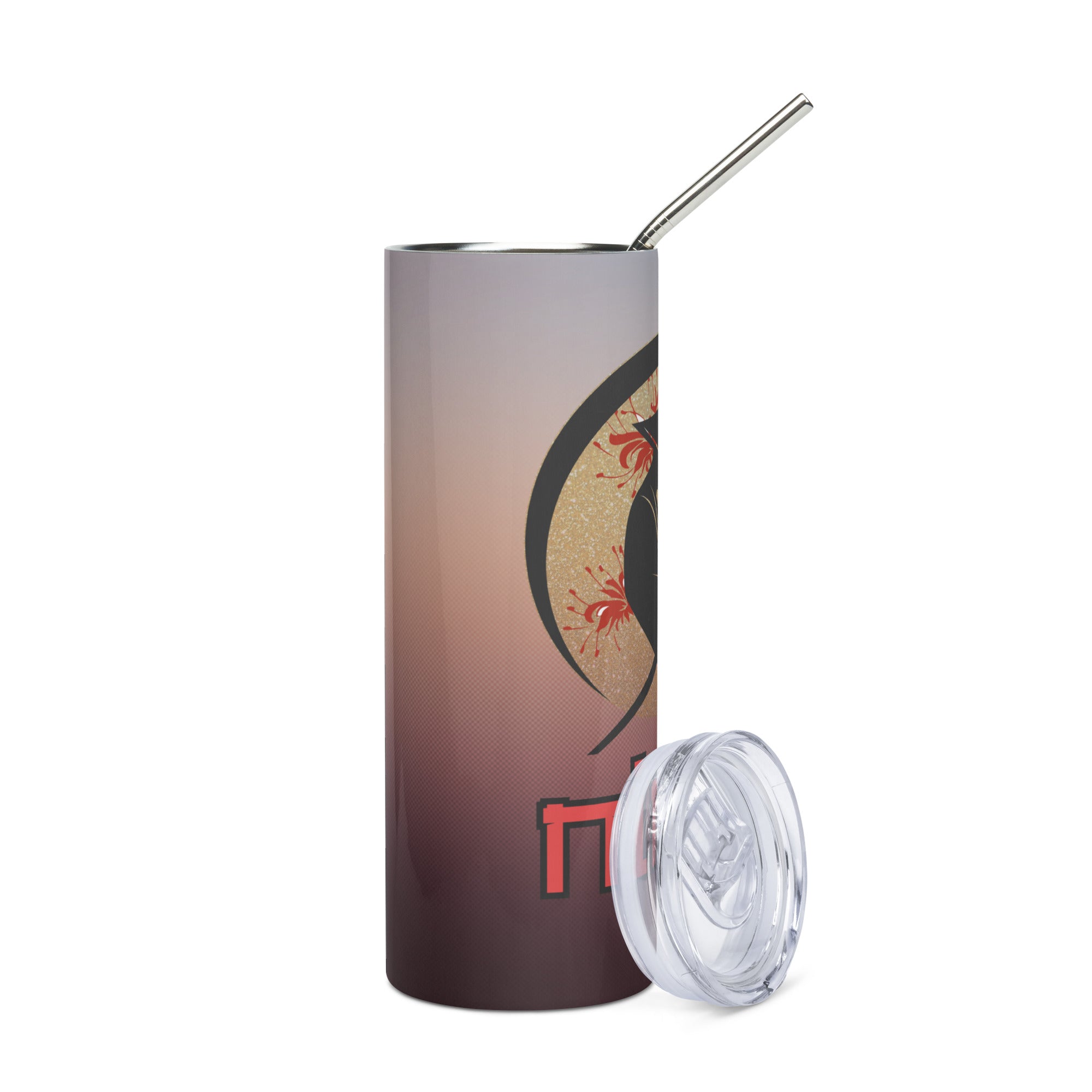 Ninja Power Voice Over: Reusable Stainless Steel Water Tumbler w/Straw