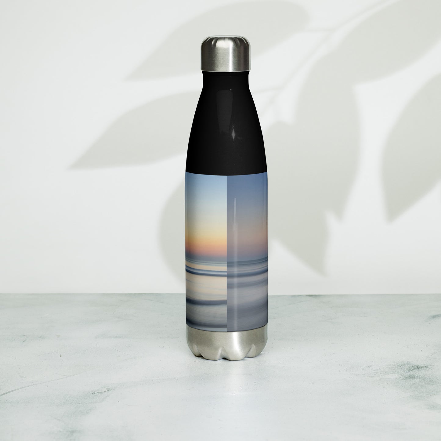 5th Throat "Voice" Chakra: Stainless Steel Water Bottle