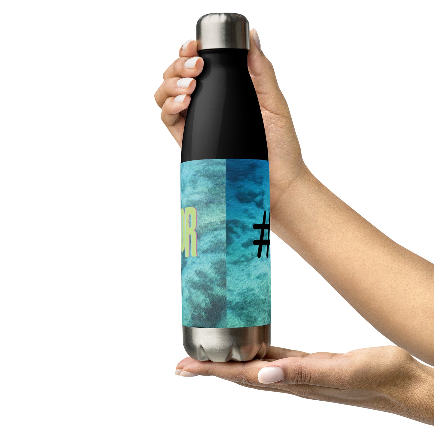 #Narrator: Reusable Stainless Steel Water Bottle