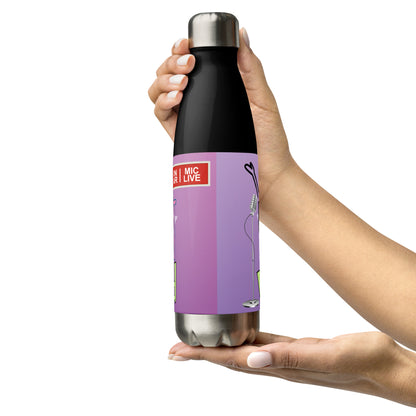 Script Wizard: You Are The Star: Reusable Stainless Steel Water Bottle