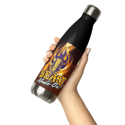 Voice-Over Actor: Your Beast Mode Is On: Reusable Stainless Steel Water Bottle