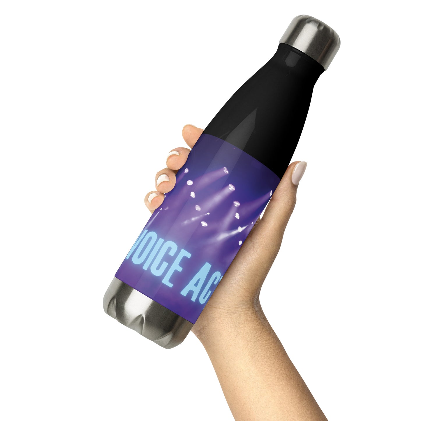 #Voice Actor: Reusable Stainless Steel Water Bottle