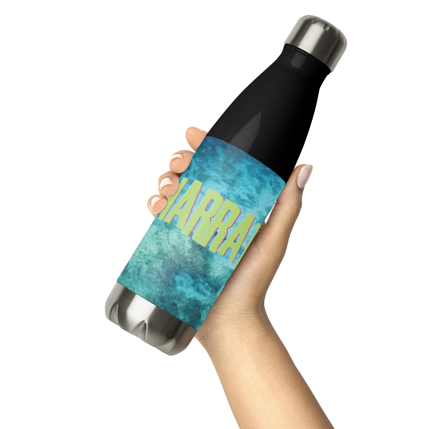 #Narrator: Reusable Stainless Steel Water Bottle