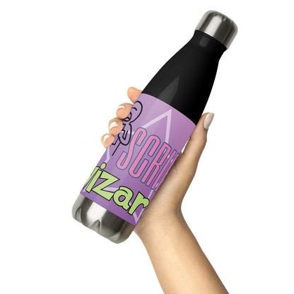 Script Wizard: You Are The Star: Reusable Stainless Steel Water Bottle