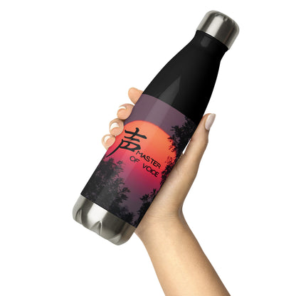 Master Of Voice: Red Moon: Reusable Stainless Steel Water Bottle