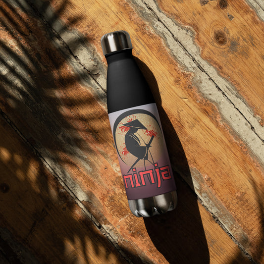 Ninja Power Voice Over: Reusable Stainless Steel Water Bottle