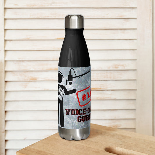 #1 Voice Over Guru: Stainless Steel Water Bottle