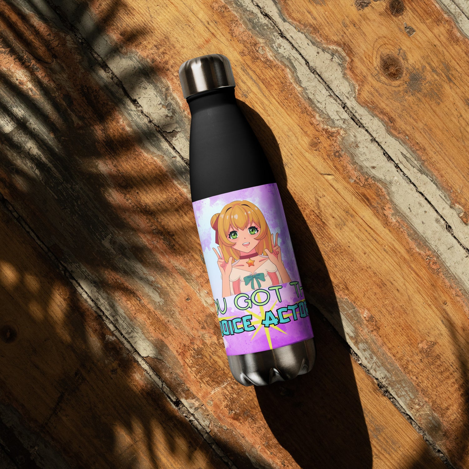 Anime Voice Over You Got This: Reusable Stainless Steel Water Bottle