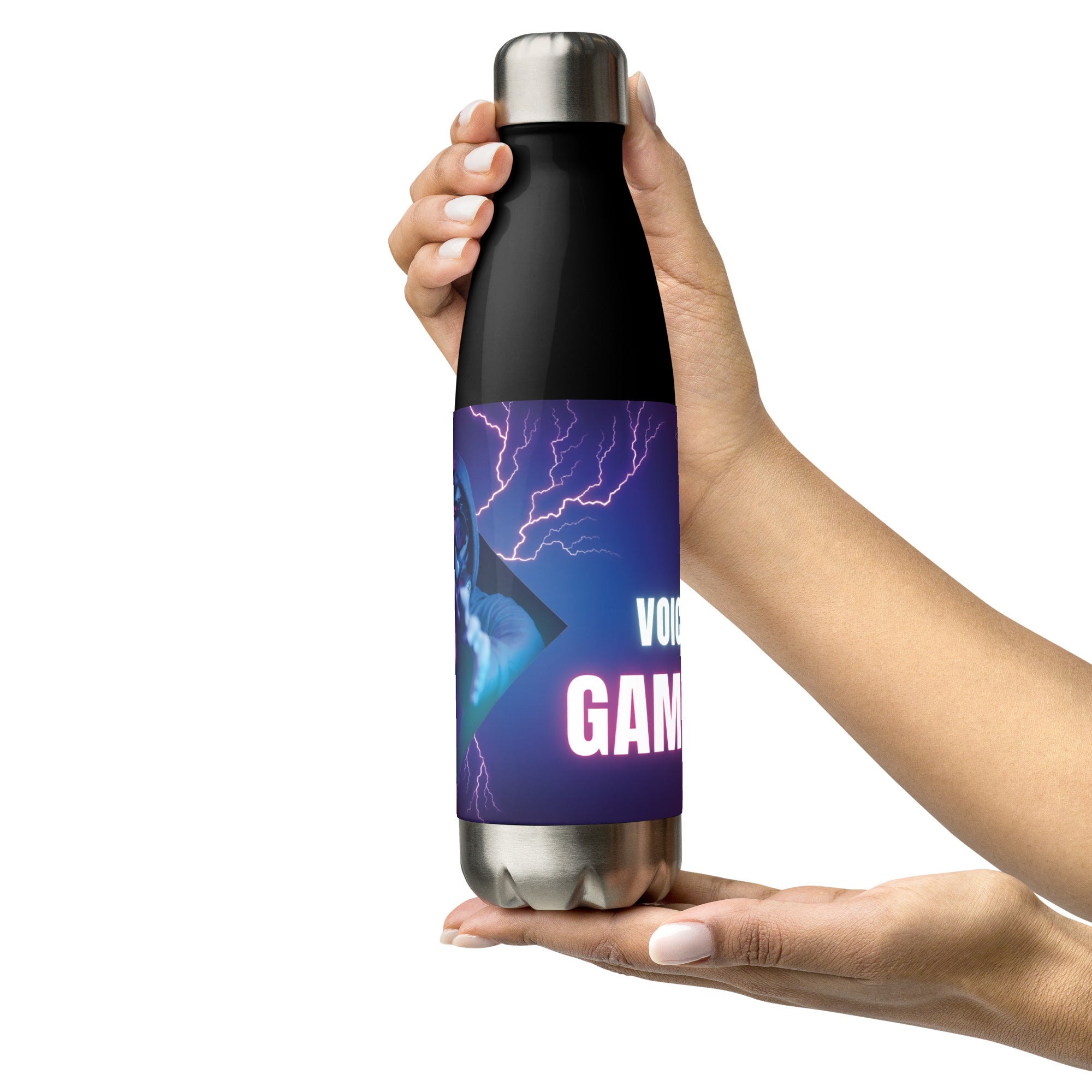 Gaming Voice Over: Reusable Stainless Steel Water Bottle