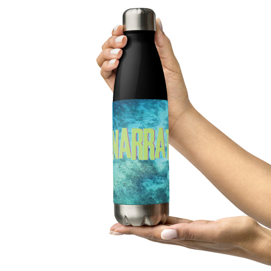 #Narrator: Reusable Stainless Steel Water Bottle