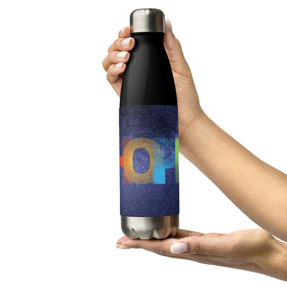 Motivational Affirmation: HOPE: Reusable Stainless Steel Water Bottle