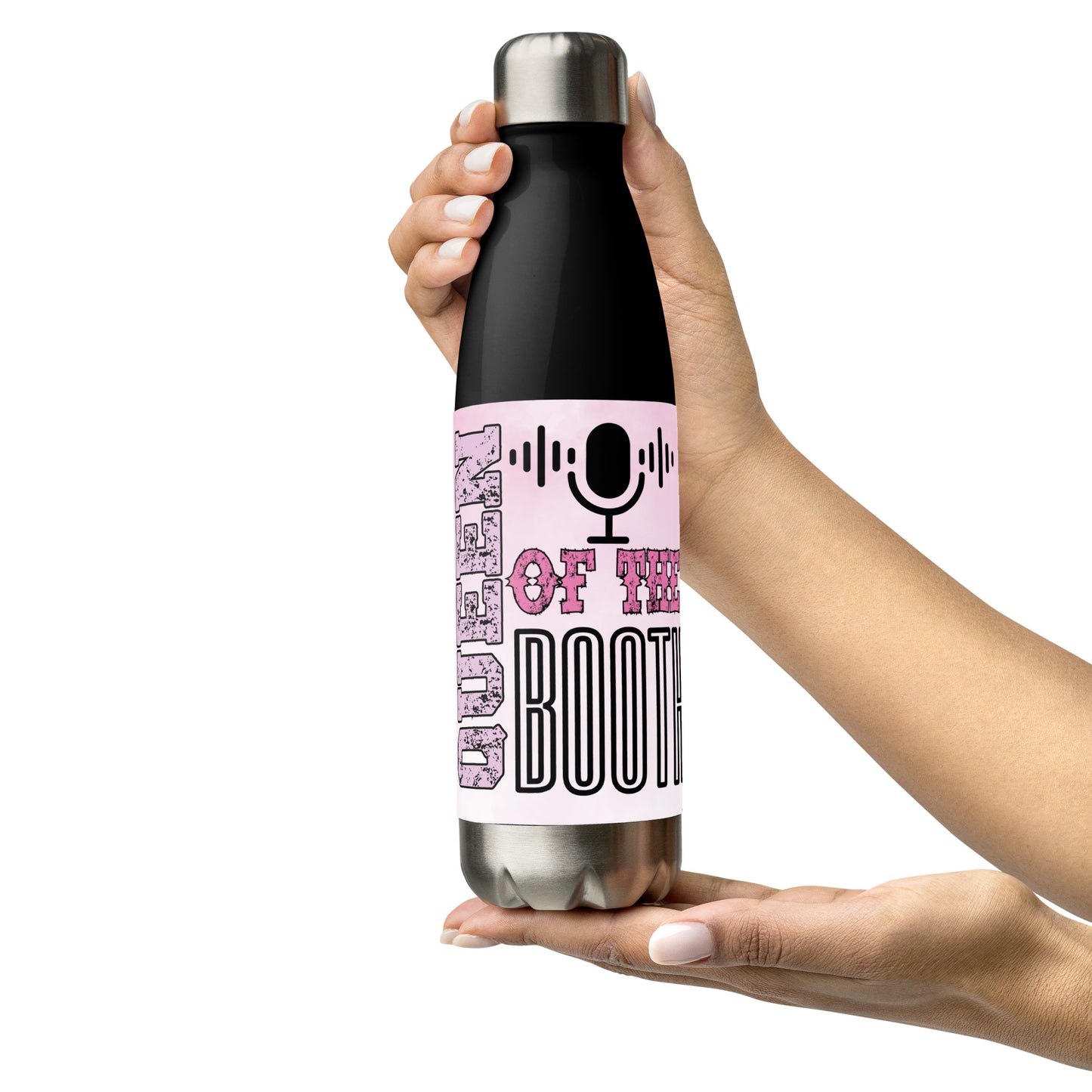 Queen of the Booth: Reusable Stainless Steel Water Bottle