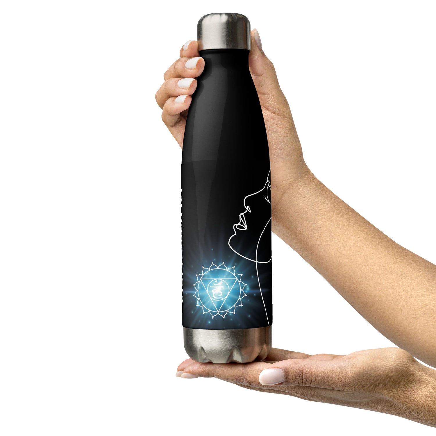 5th Throat Chakra: VOICE: Reusable Stainless Steel Water Bottle