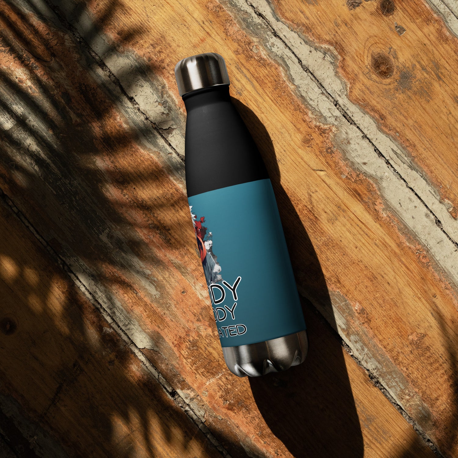 Anime Voice Over Quote: Reusable Stainless Steel Water Bottle