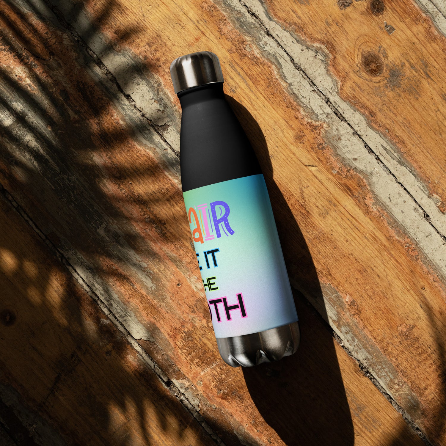 On Air: Take It To The Booth: Stainless Steel Water Bottle