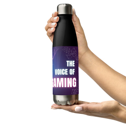 Gaming Voice Over: Reusable Stainless Steel Water Bottle