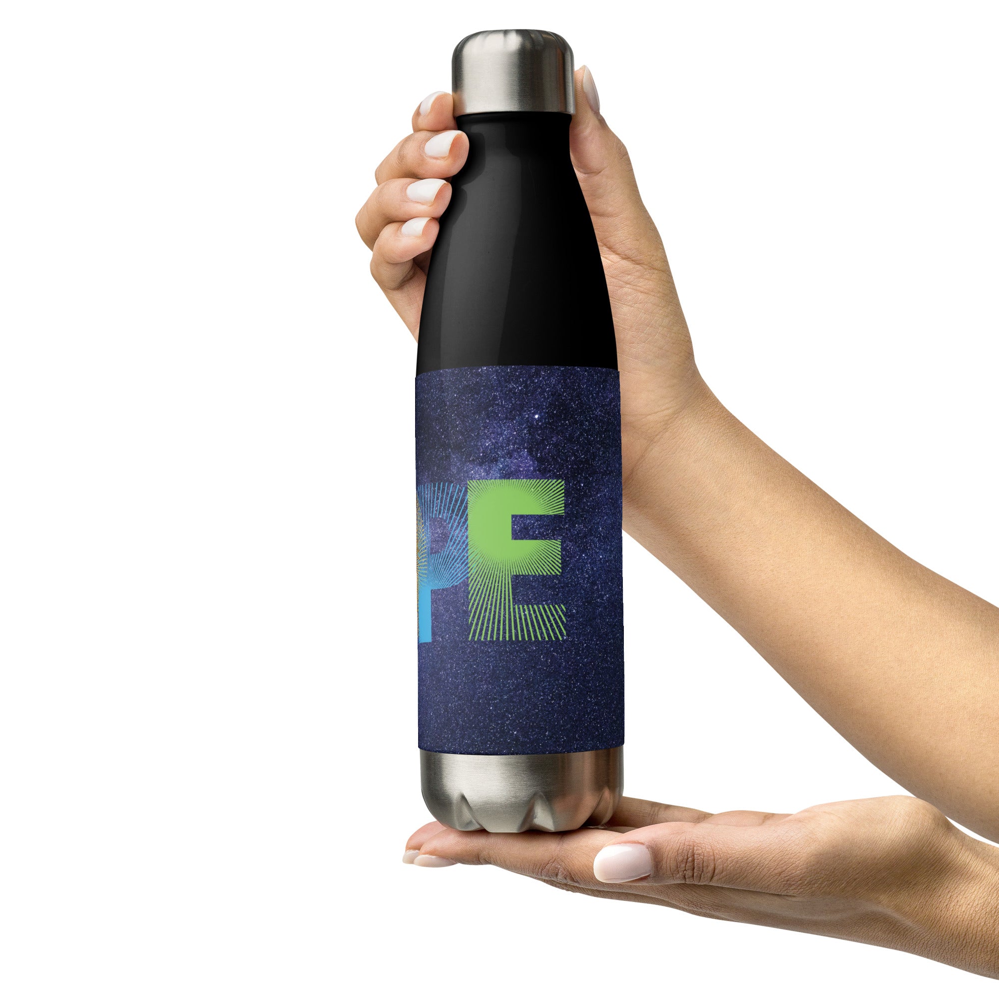 Motivational Affirmation: HOPE: Reusable Stainless Steel Water Bottle