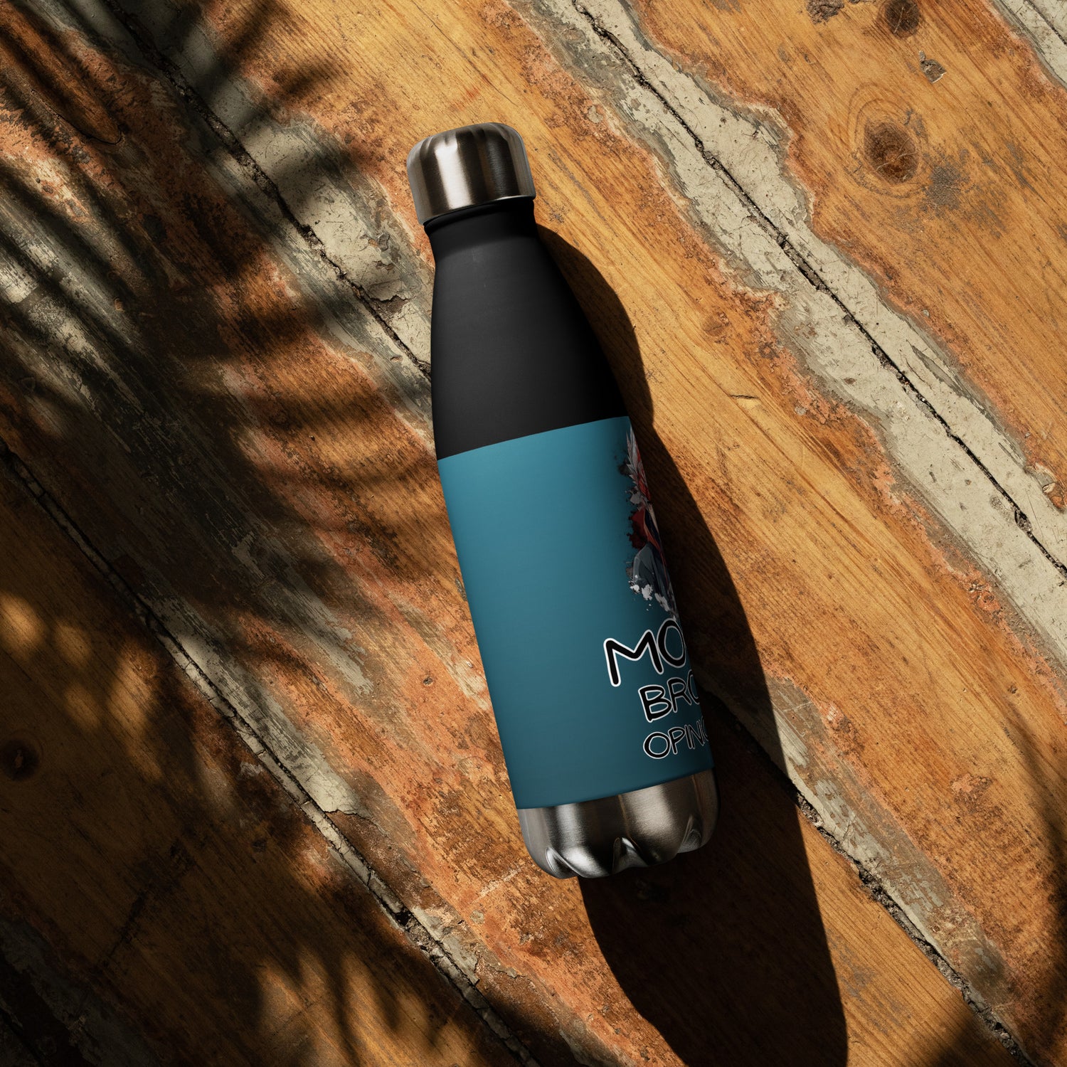 Anime Voice Over Quote: Reusable Stainless Steel Water Bottle