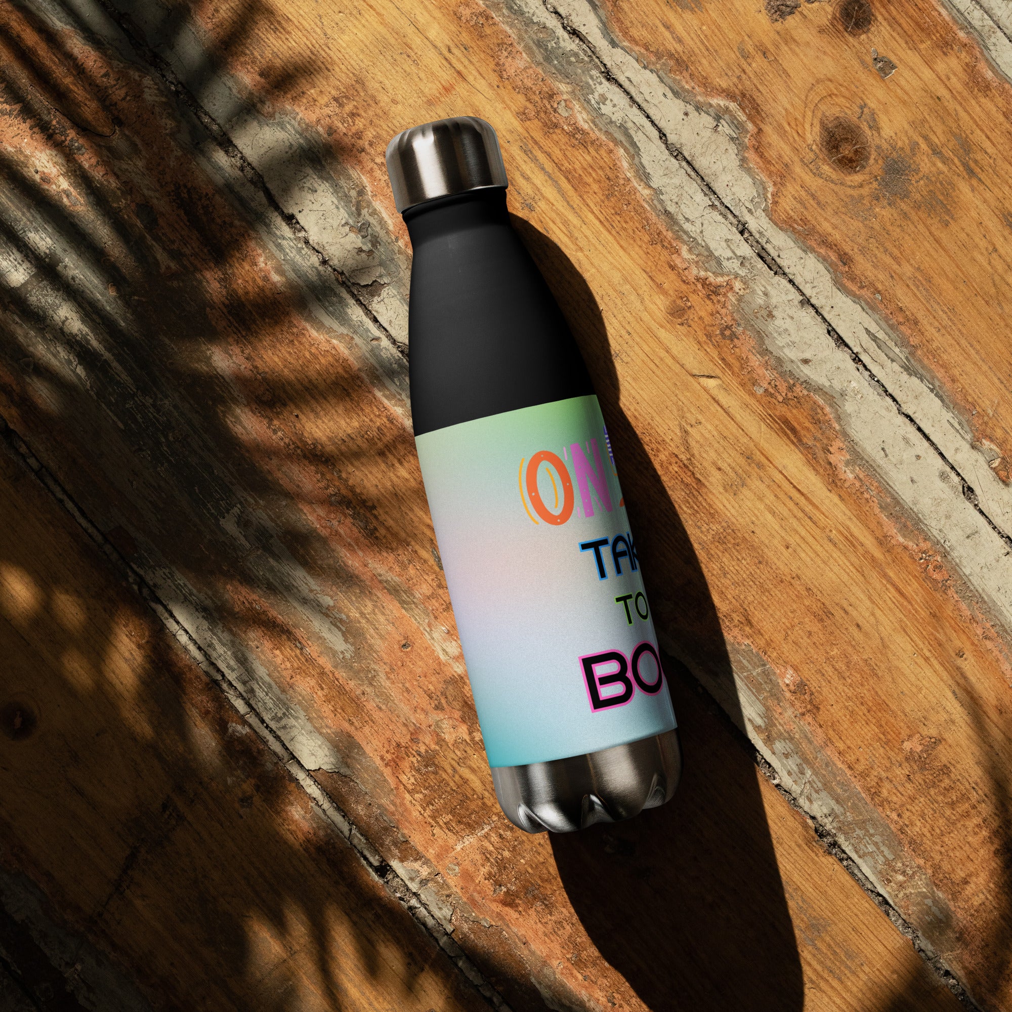 On Air: Take It To The Booth: Stainless Steel Water Bottle