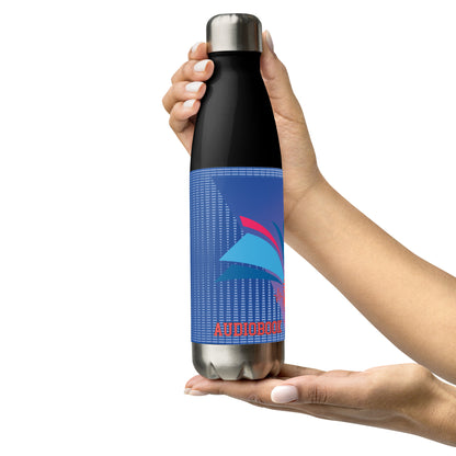 Audiobook Narrator: Reusable Stainless Steel Water Bottle