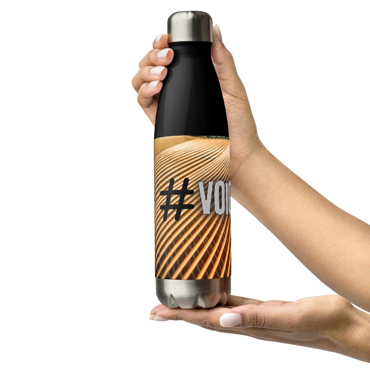 #Voice-Over: Reusable Stainless Steel Water Bottle