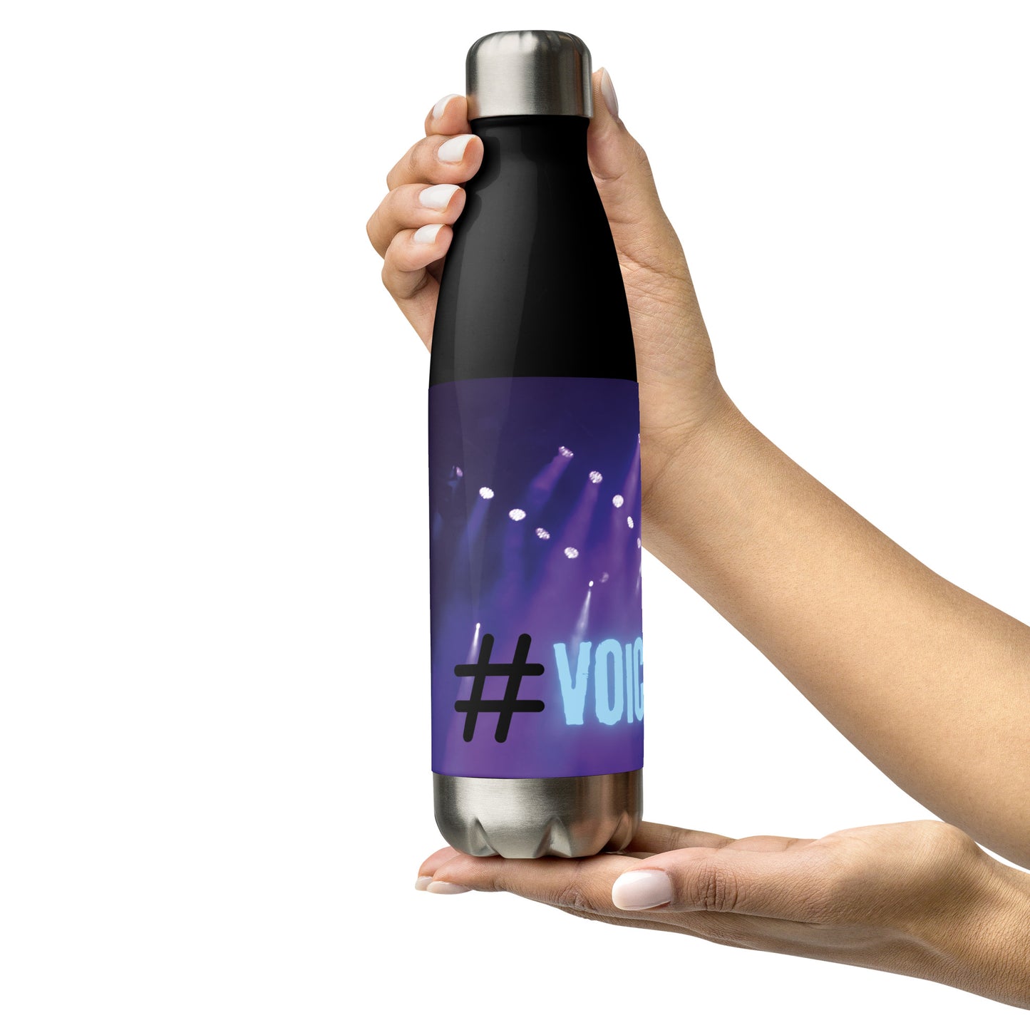 #Voice Actor: Reusable Stainless Steel Water Bottle