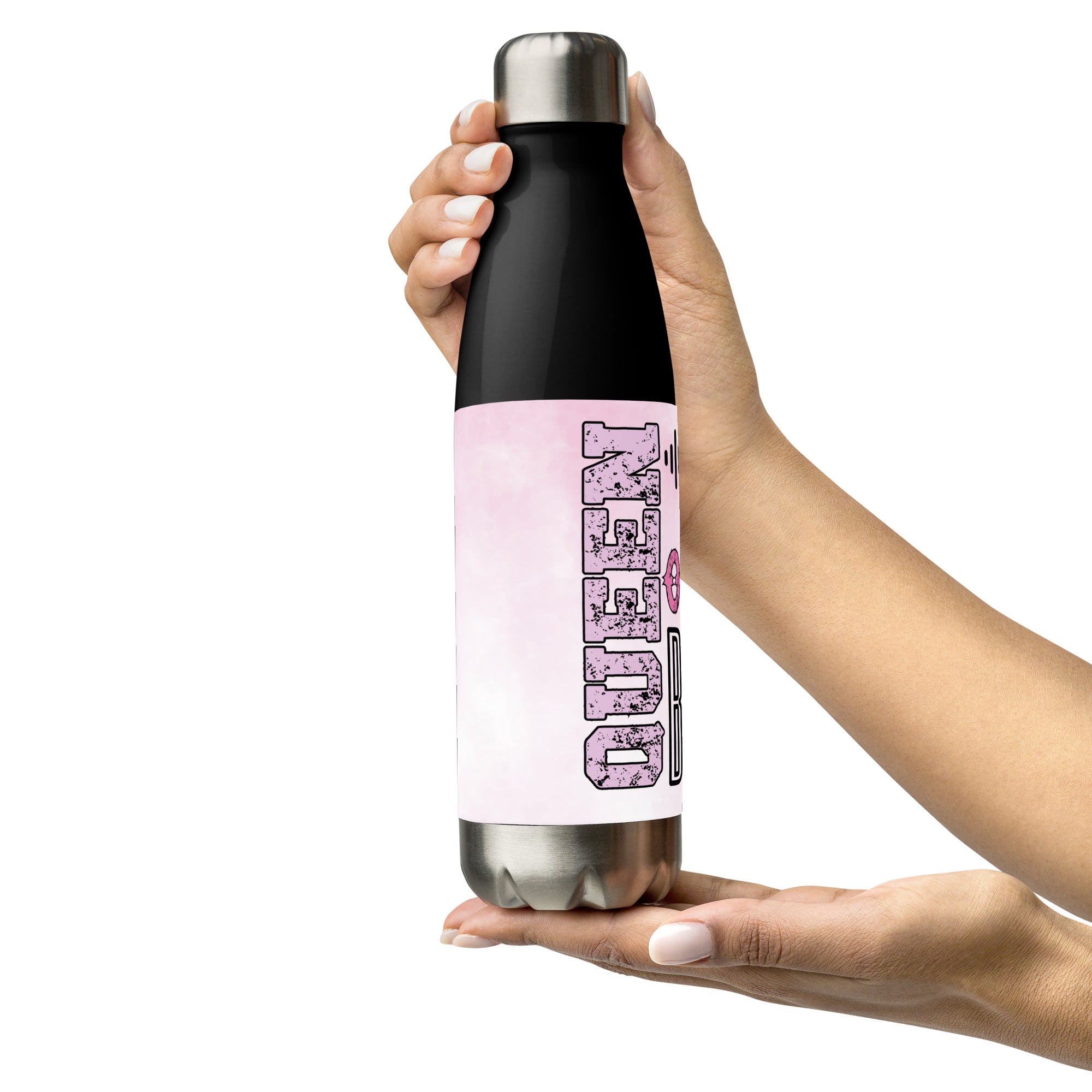 Queen of the Booth: Reusable Stainless Steel Water Bottle