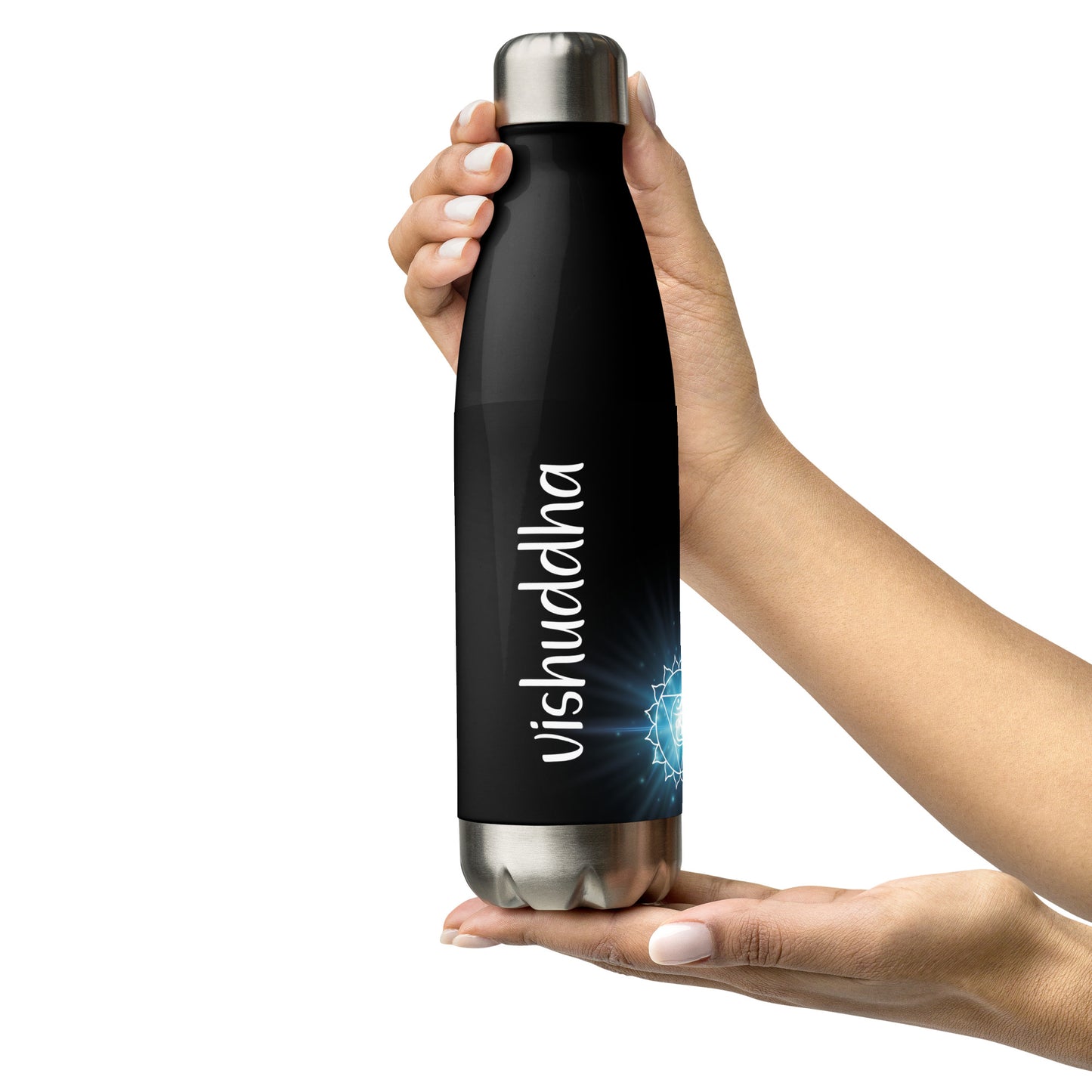 5th Throat Chakra: VOICE: Reusable Stainless Steel Water Bottle