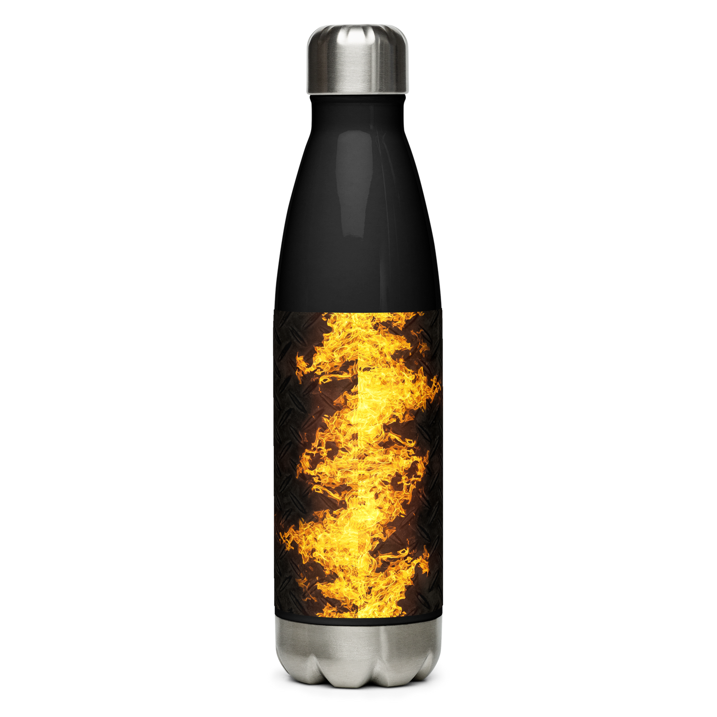 D.A.W. Master On Fire: Reusable Stainless Steel Water Bottle