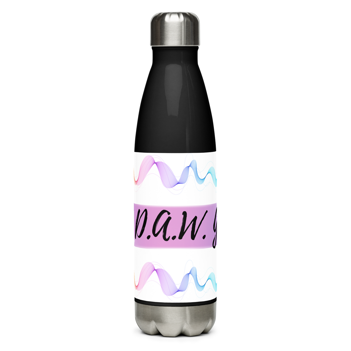 D.A.W. GURU! Stainless Steel Water Bottle