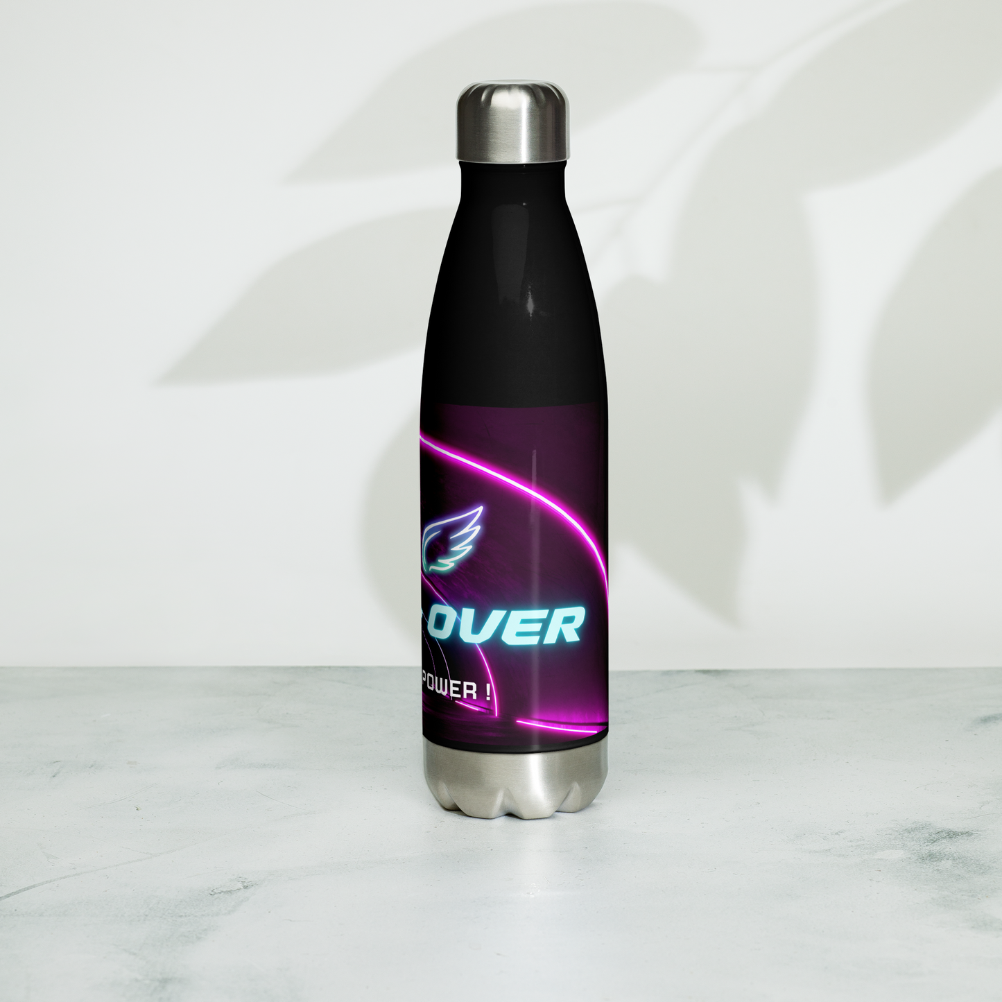 VO Power! Stainless Steel Water Bottle