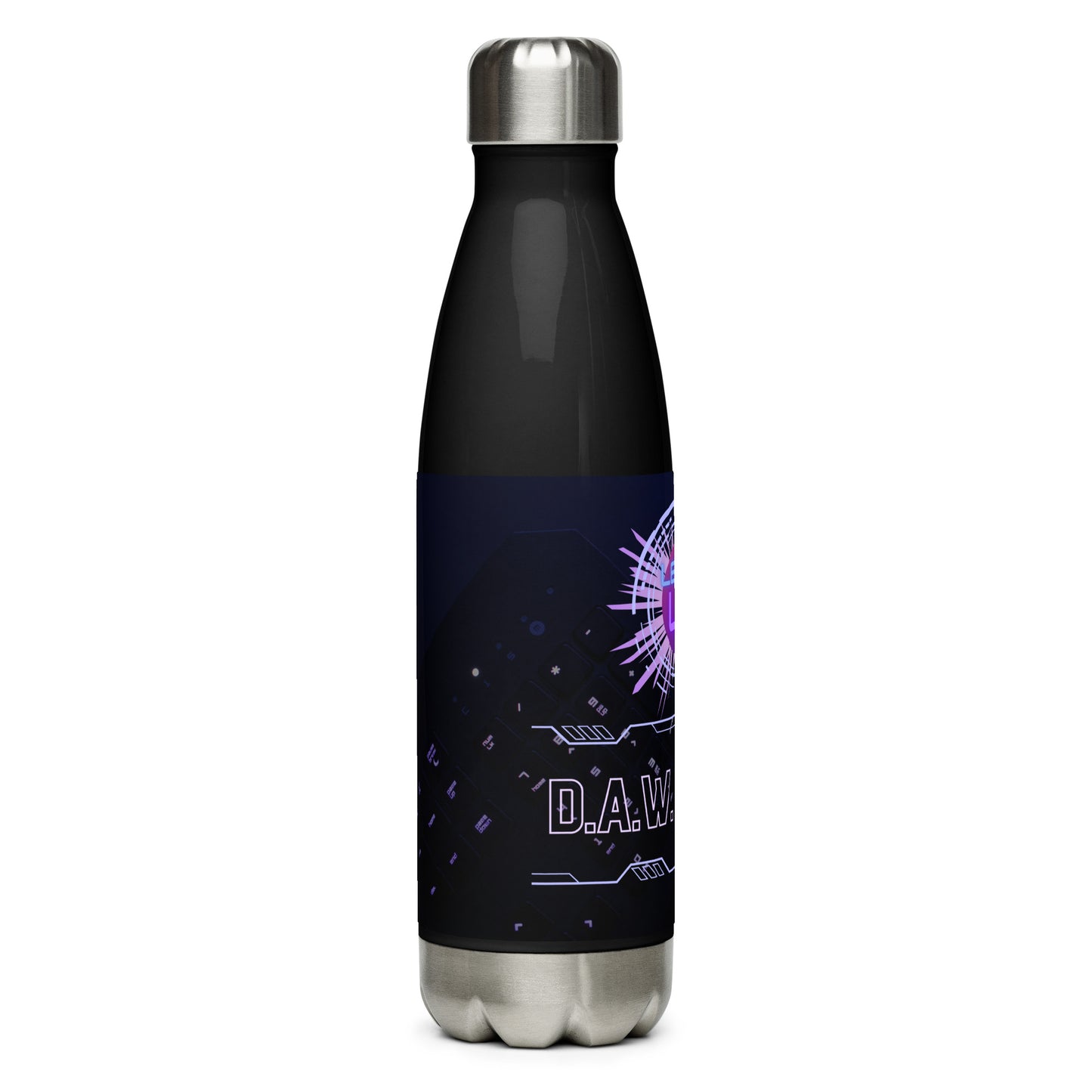 LEVEL UP! D.A.W. Audio Editor: Reusable Stainless Steel Water Bottle