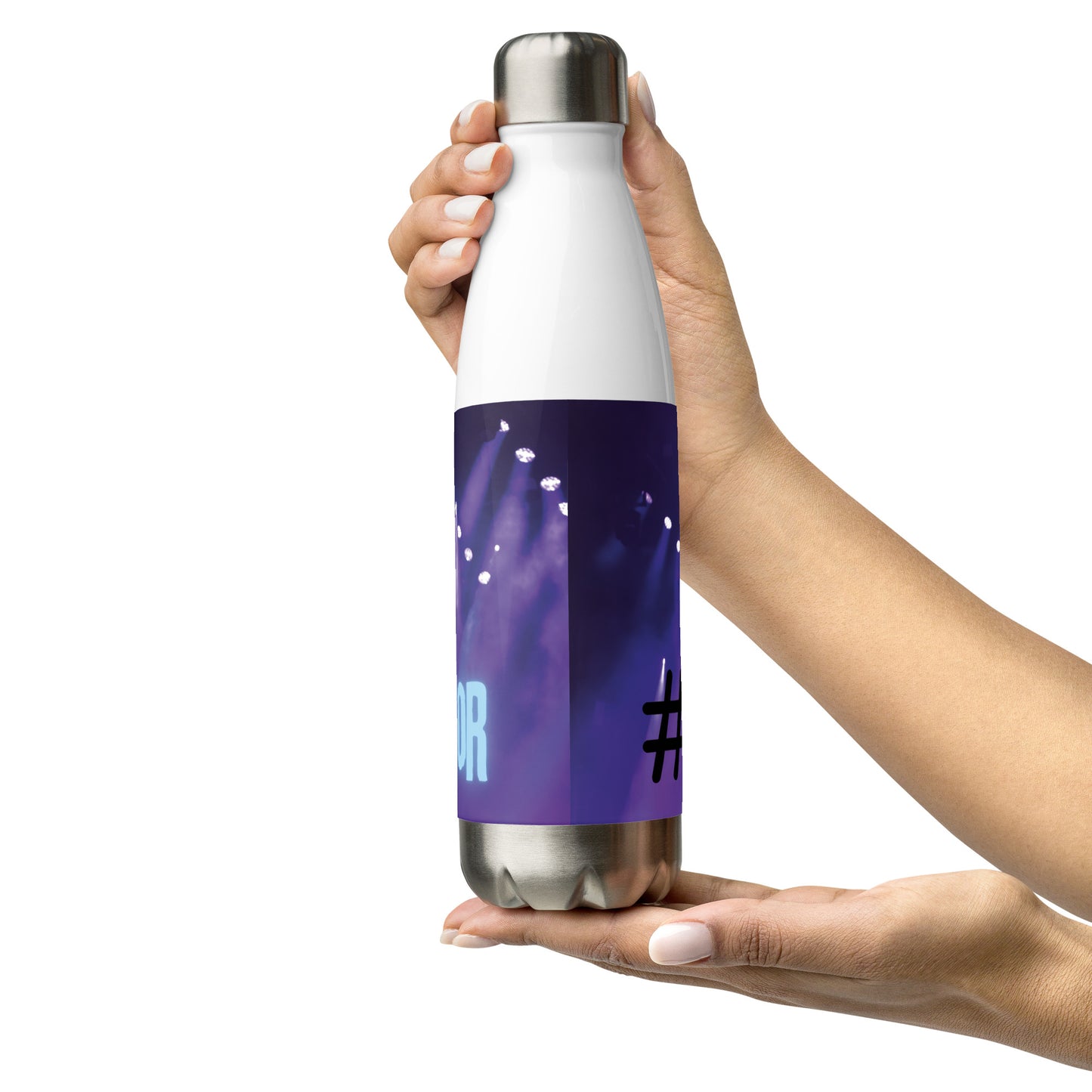 #Voice Actor: Reusable Stainless Steel Water Bottle