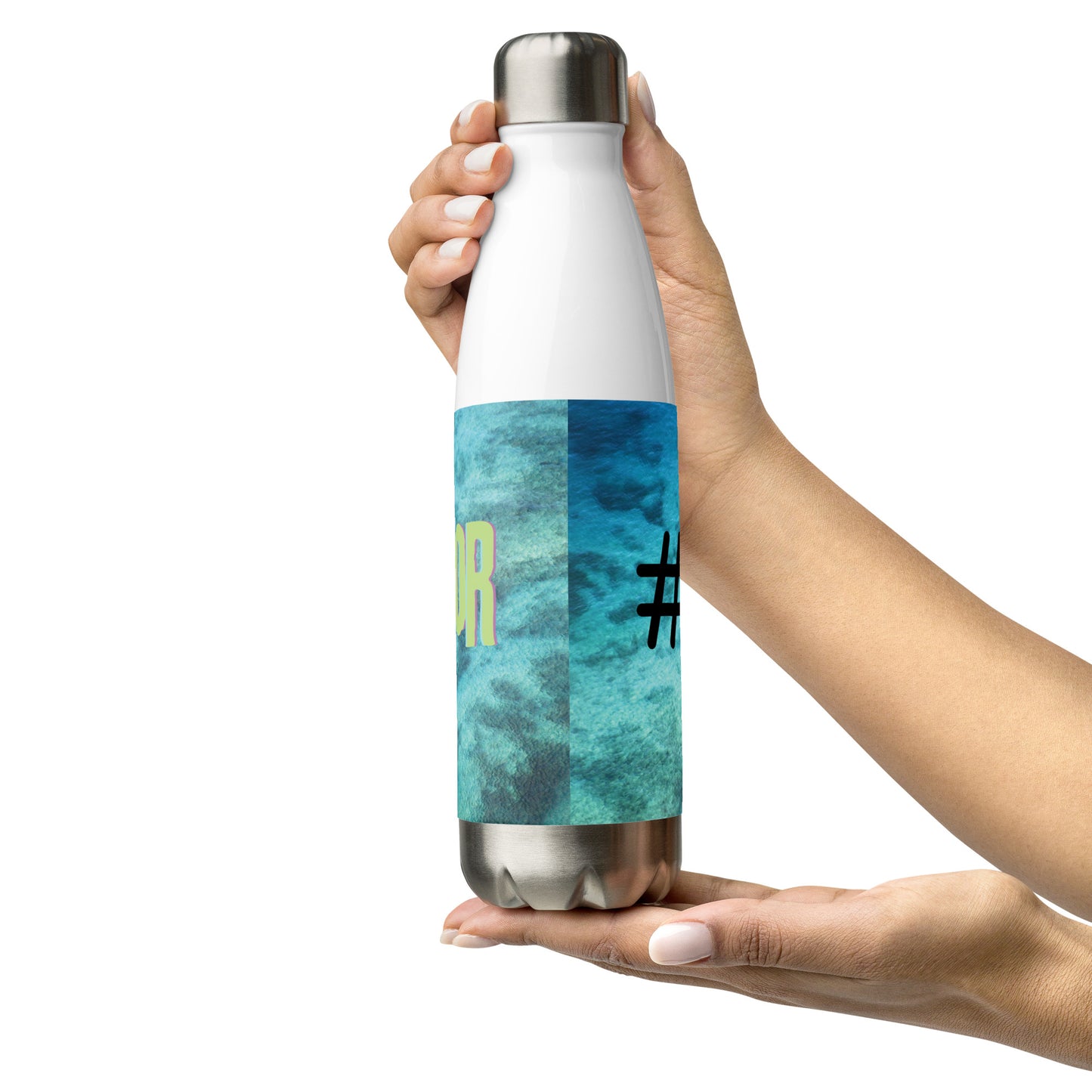 #Narrator: Reusable Stainless Steel Water Bottle