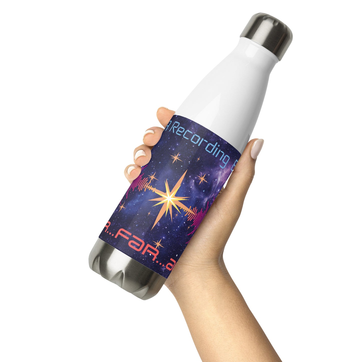 Far Far Away: Reusable Stainless Steel Water Bottle