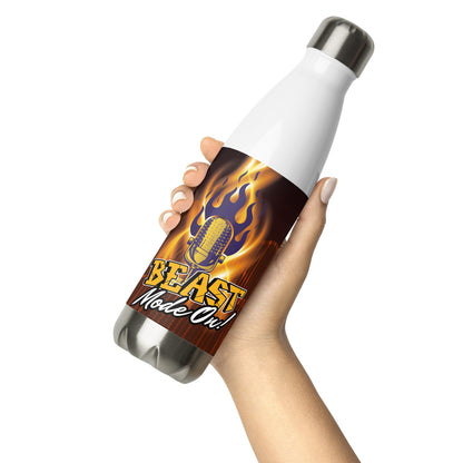 Voice-Over Actor: Your Beast Mode Is On: Reusable Stainless Steel Water Bottle