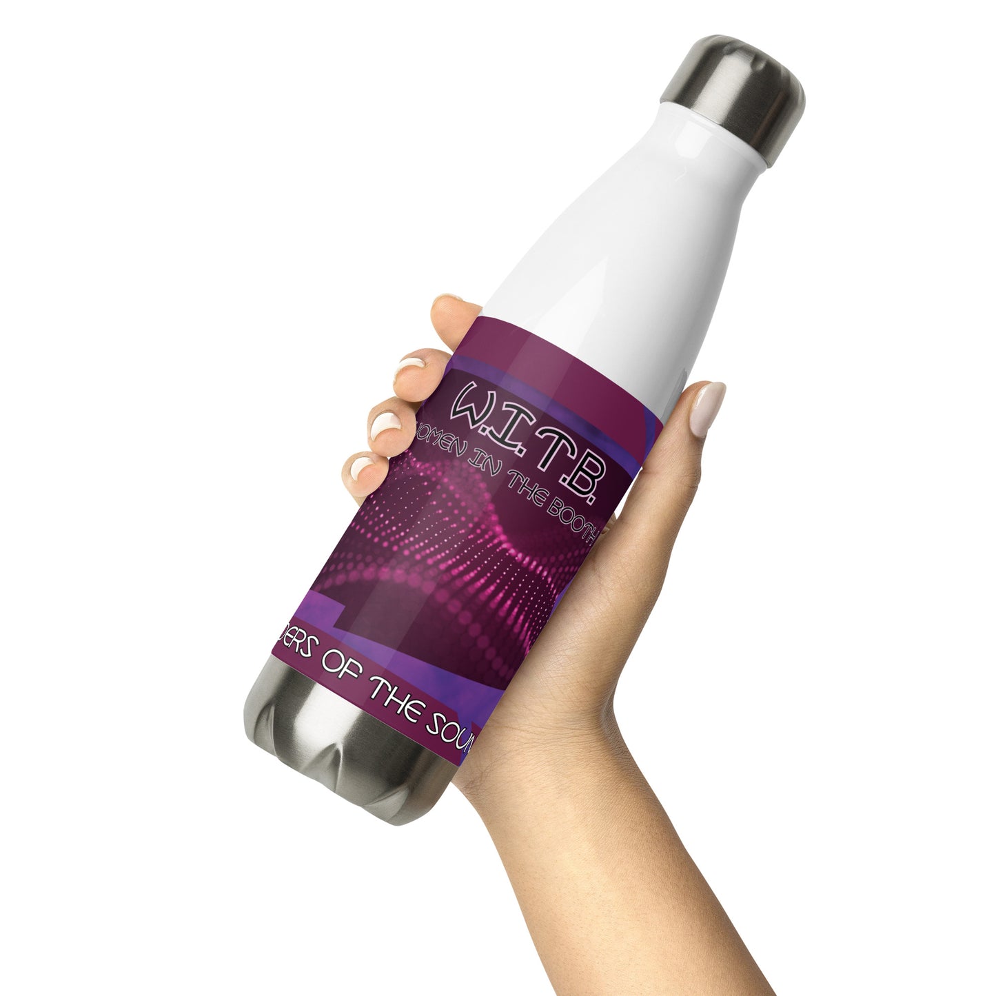 W.I.T.B. Women In The Booth: Reusable Stainless Steel Water Bottle