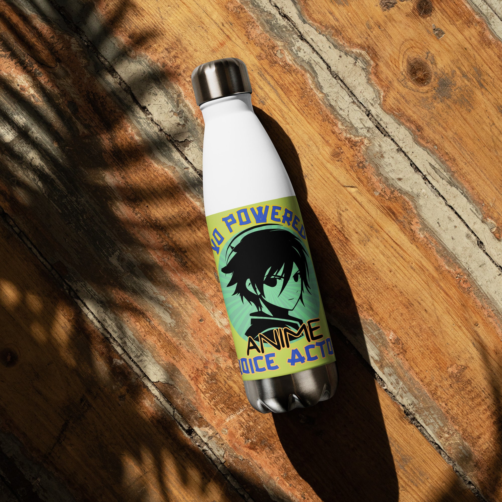 Anime Voice Over: Reusable Stainless Steel Water Bottle