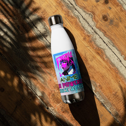 Anime Voice Over: Reusable Stainless Steel Water Bottle