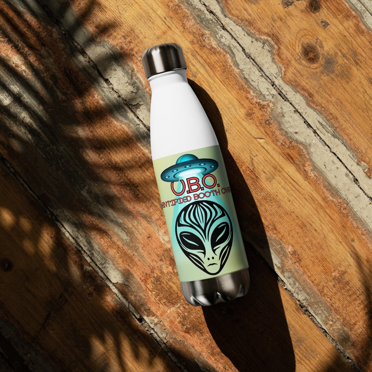 U.B.O. Unidentified Booth Overlord: Stainless Steel Water Bottle