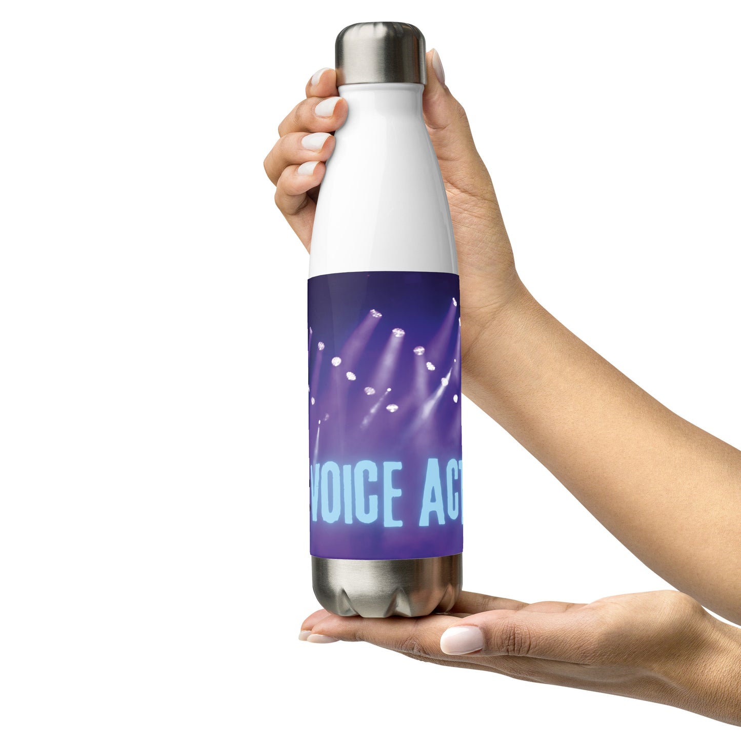 #Voice Actor: Reusable Stainless Steel Water Bottle