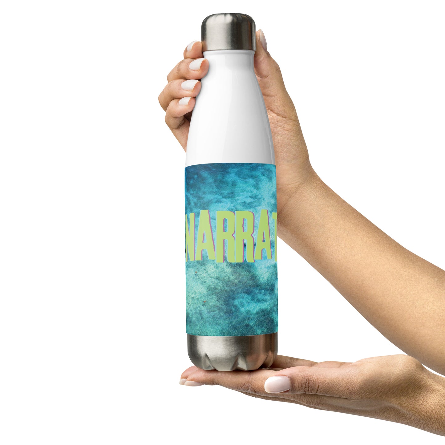 #Narrator: Reusable Stainless Steel Water Bottle