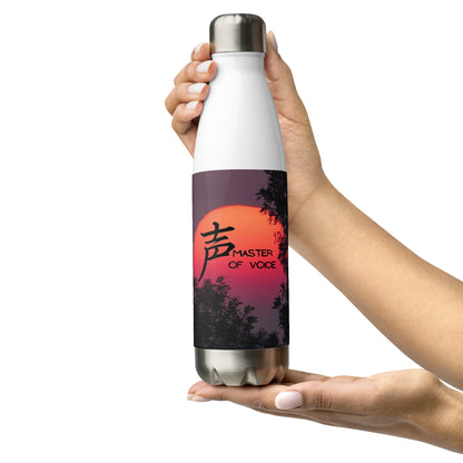 Master Of Voice: Red Moon: Reusable Stainless Steel Water Bottle