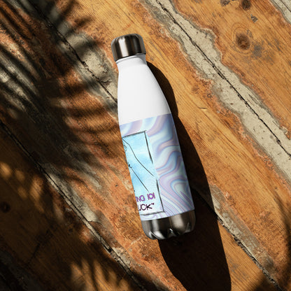 Pinky Luck Voice Over: Reusable Stainless Steel Water Bottle