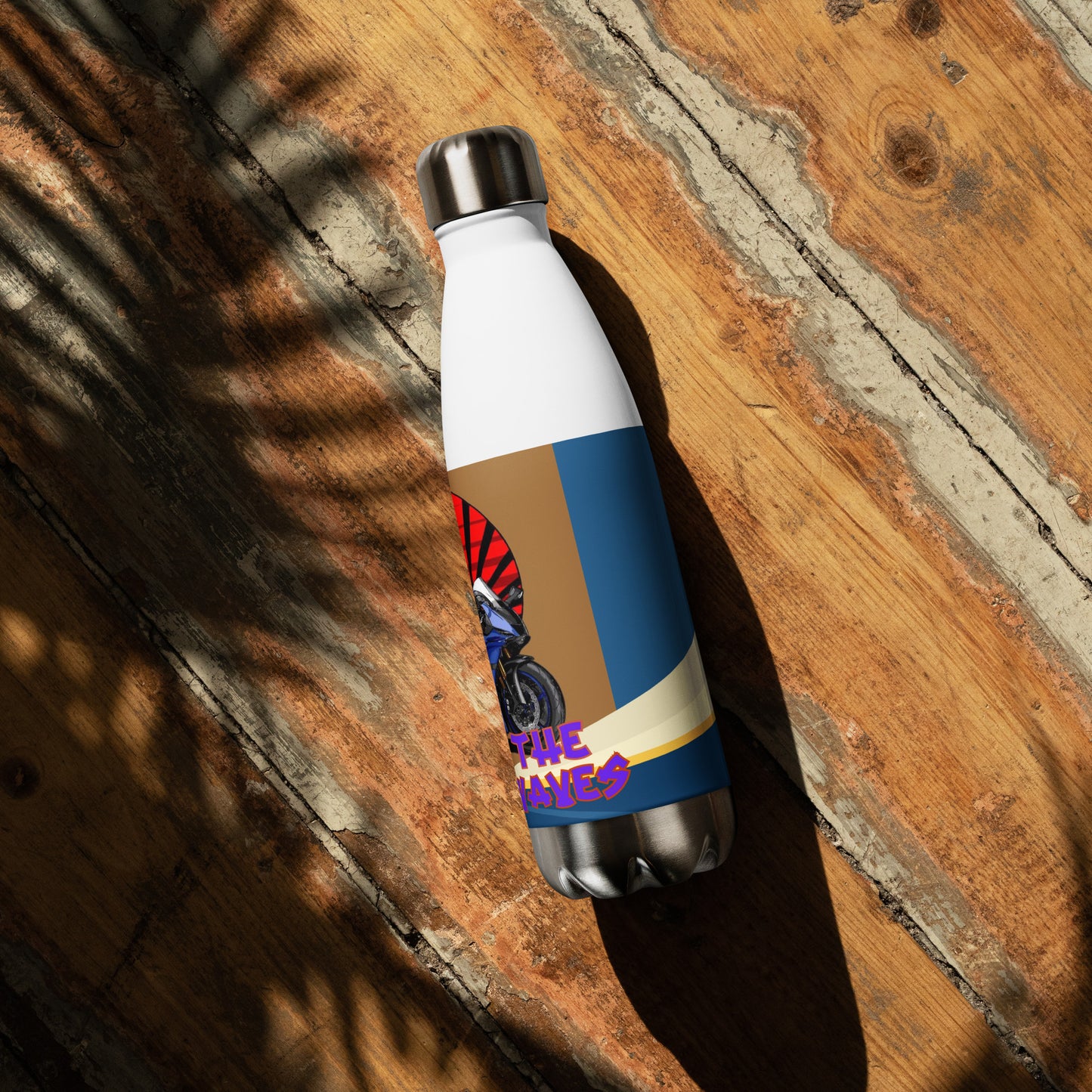 Anime Voice Over: Ridin' The Soundwaves: Reusable Stainless Steel Water Bottle