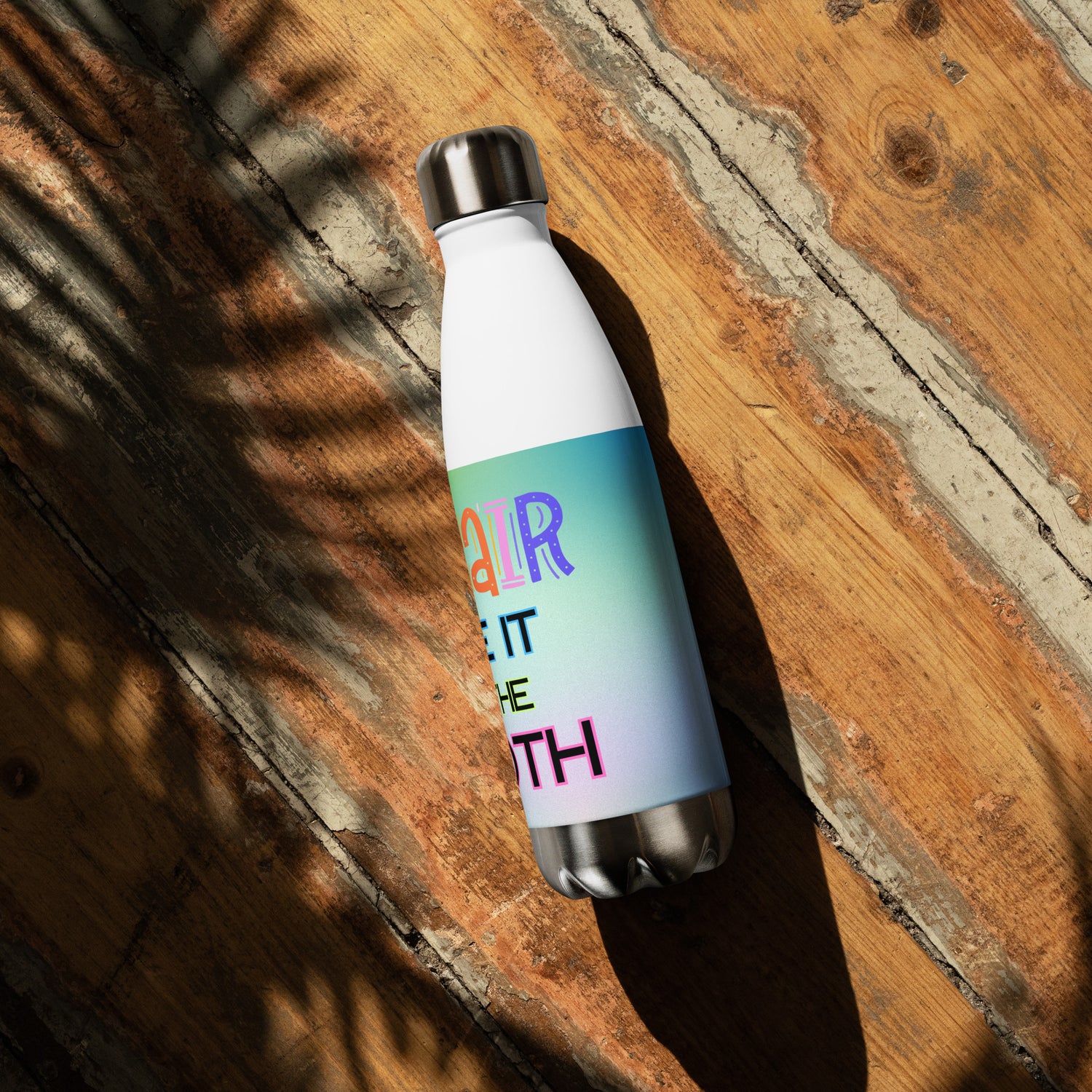 On Air: Take It To The Booth: Stainless Steel Water Bottle