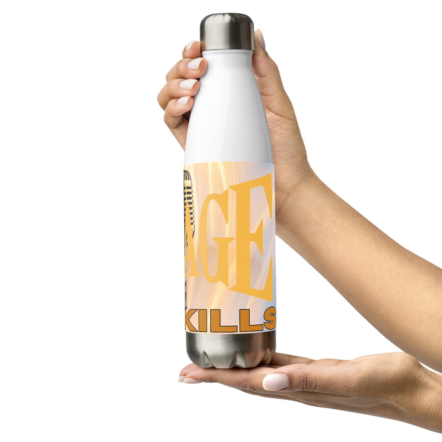 Savage Mic Skills: Reusable Stainless Steel Water Bottle